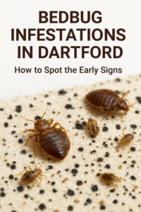 Bedbug Infestations in Dartford – How to Spot the Early Signs